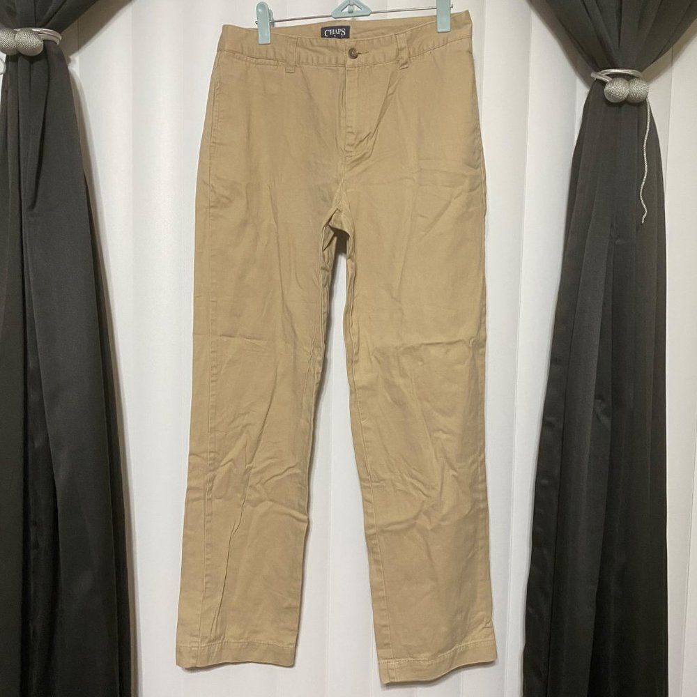Chaps woman tan jeans